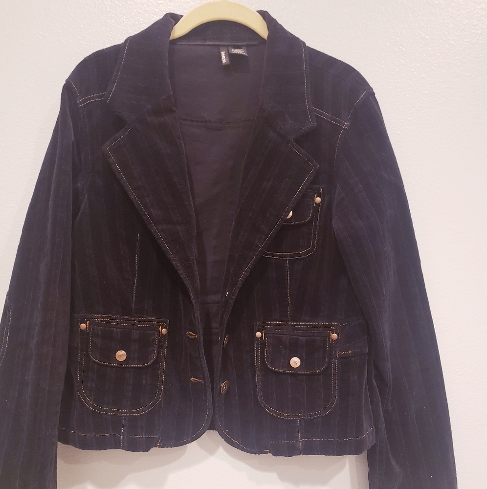 Velvety jacket